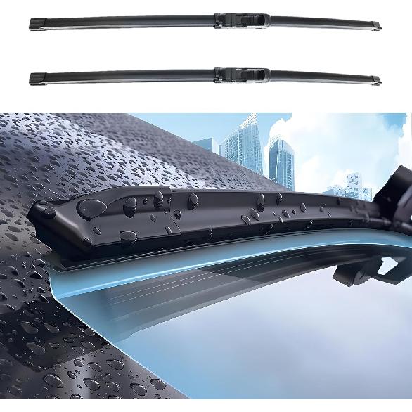 Windshield Wiper Blades, Premium All-Season Windshield Wiper Blades, Wiper Blades Easy Tall & Durable Stable Quiet Universal Car Accessories For Most