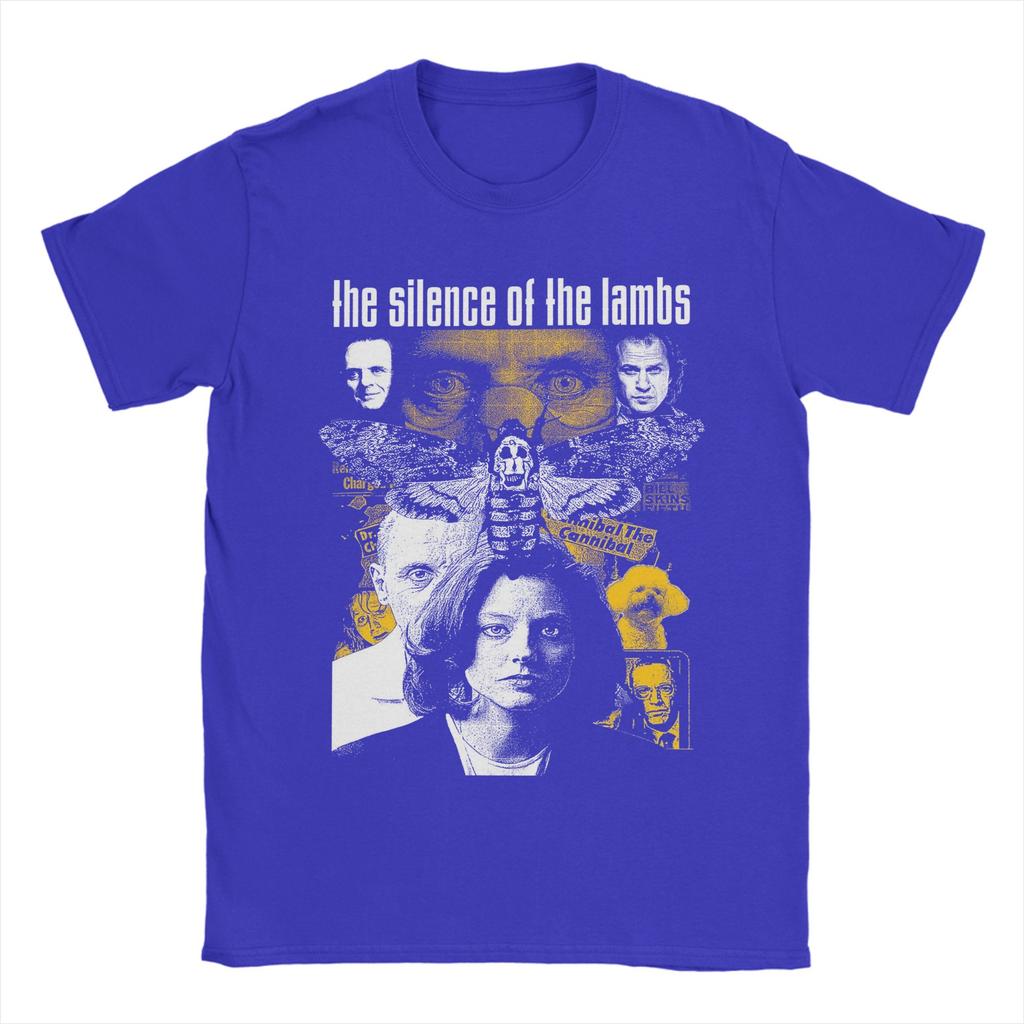The Silence of the Lambs T Shirts for Men 100 Cotton Unique TShirt Crewneck Tees Short Sleeve Clothing Party