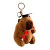 Capibara Doctor Keychain Pendant - Graduation Gift for Students