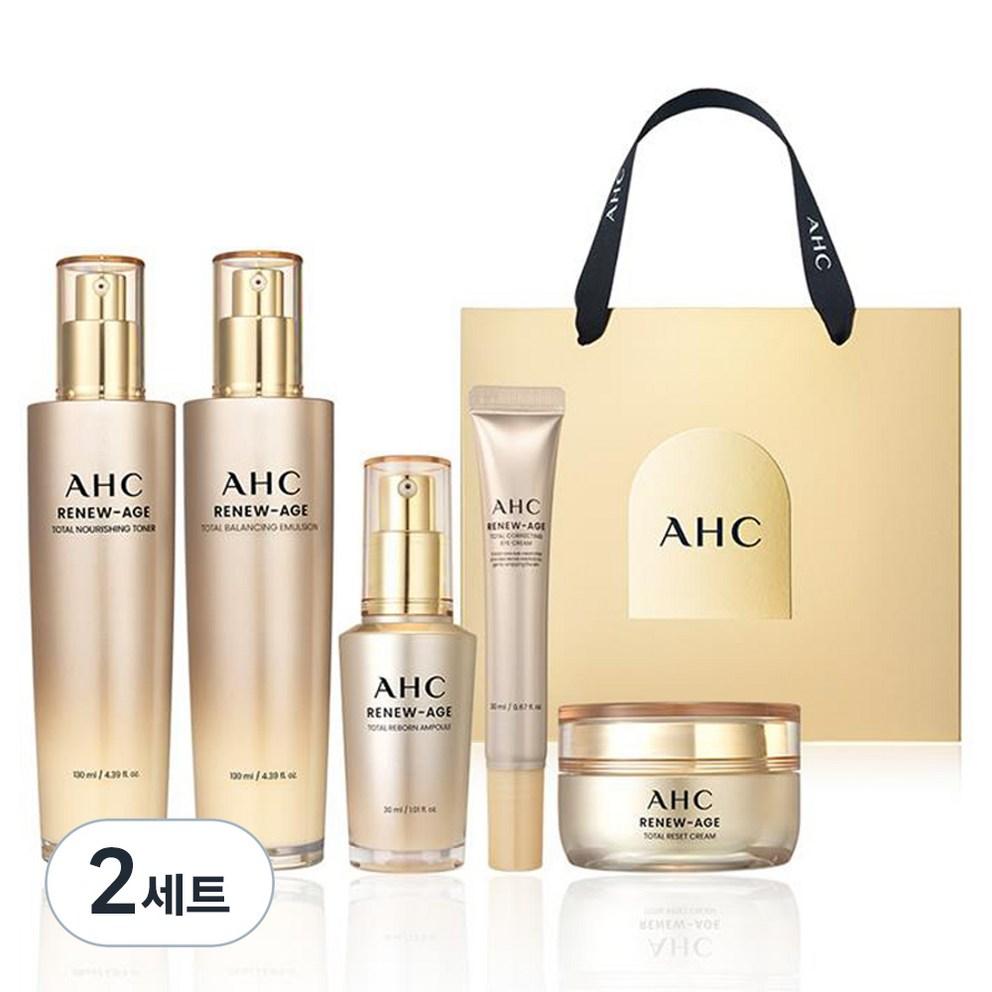 AHC Renew Age Total 4 Items + Eye Cream 20ml Gift Set, 2 Sets