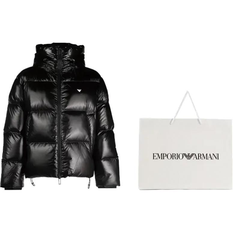 Best of PromotionsPrevious Season logo-embroidered hooded padded jacket 6R1B97-1NKZZ-0999