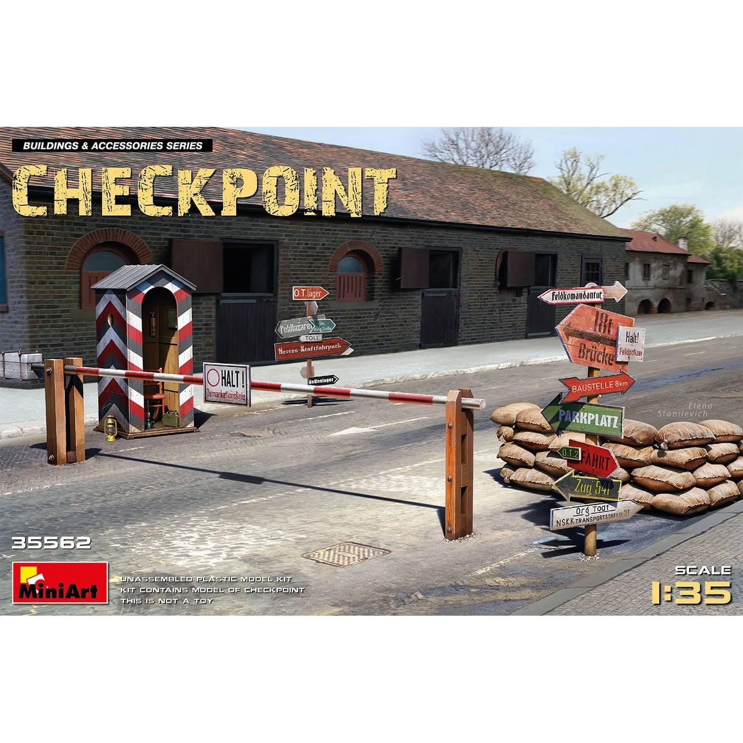 

Miniart Checkpoint Plastic Model MA35562 1/35