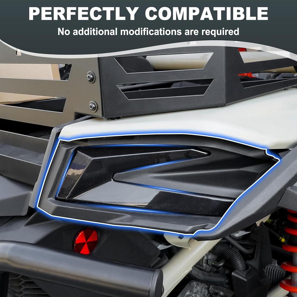 SAUTVS Right Passenger Side Tail Light Cover, Rear Brake Stop Light TailLight Cover Bezel Panel for Can-Am Maverick X3 XDS XRS Max Turbo R 2017-2025