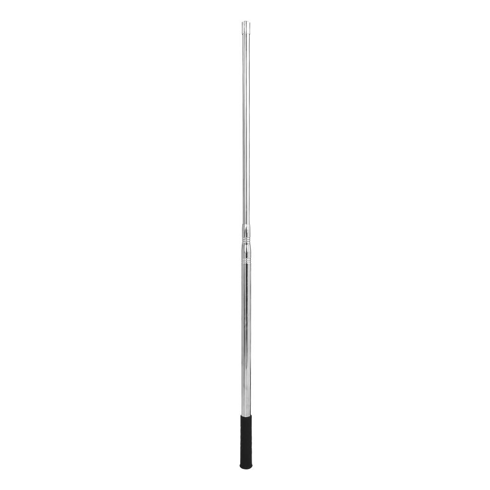 3Pcs 8mm Stainless Steel Harpoon Rod Diddle Net Stick Fishing Tackle 1.5M Length Three Sections