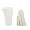 Diy Halloween Ghost Candle Silicone Mold Aromatherapy Candle Plaster Handmade Soap Mould Halloween Decoration