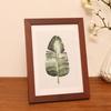 8/10-Inch Wooden Photo Frame High Clarity Glass Back Support Modern Heavy Duty Desktop Picture Display Decorative Frame Home Supplies