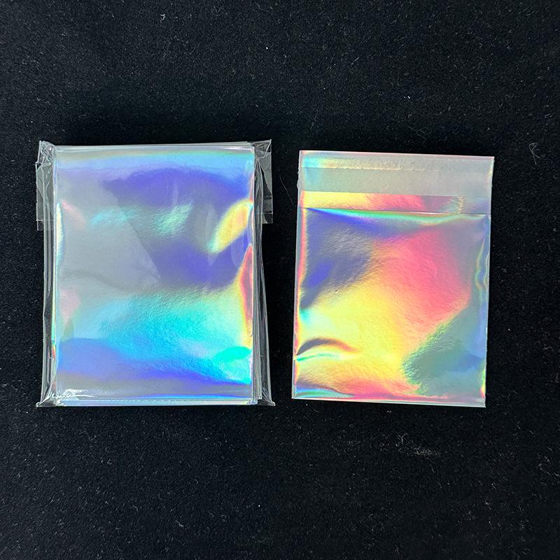 Self-Sealing Silver Aluminum Film Bag for Badge Ornaments
