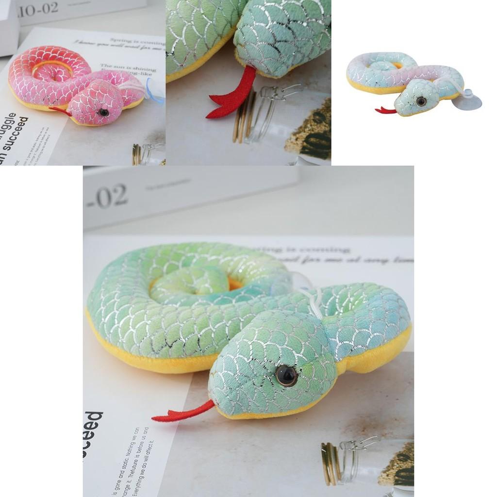 Realistisches Batik-Schlangen-Plüschtier Weiche PP-Baumwollfüllung Partydekoration