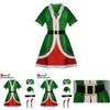 Christmas Elf Couple Outfit Cosplay Costume Xmas Fancy Dress Party Role Play