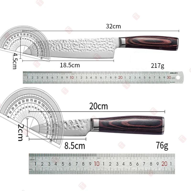 Kitchen Knives Professional Chef Knife Handmade Forged Boning Knife Fish Slicing Meat Cleaver Stainless Steel Butcher Knife