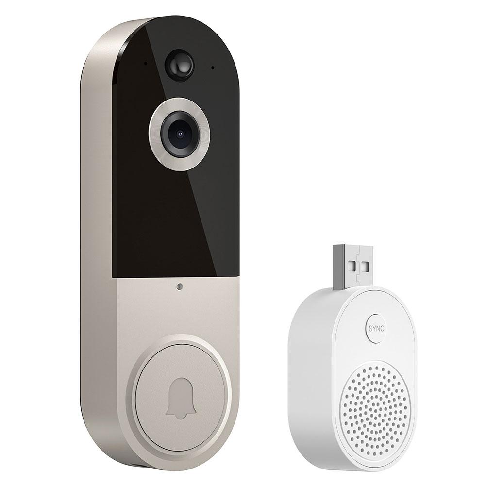 Waterproof 5G 2.4G WiFi Video Doorbell 1080P Smart Home Wireless Intercom Camera Door Bell for Security Protection Accessory
