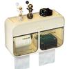 No Punching Toilet Paper Holder Waterproof Wall Mounted Tissue Box Facial Tissue Roll Paper Holder Bathroom Kitchen Organizer