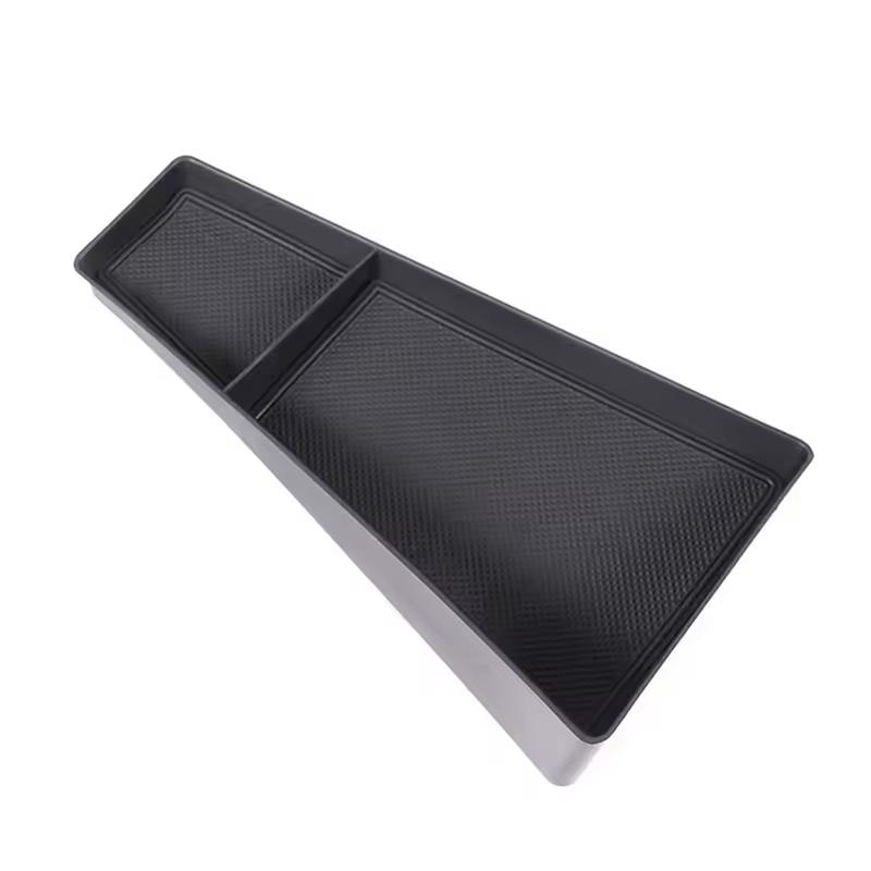 ABLZ-For BMW 5 Series G60 2024 Car Central Control Navigation Screen Rear Storage Box Mobile Phone Tray Accessories