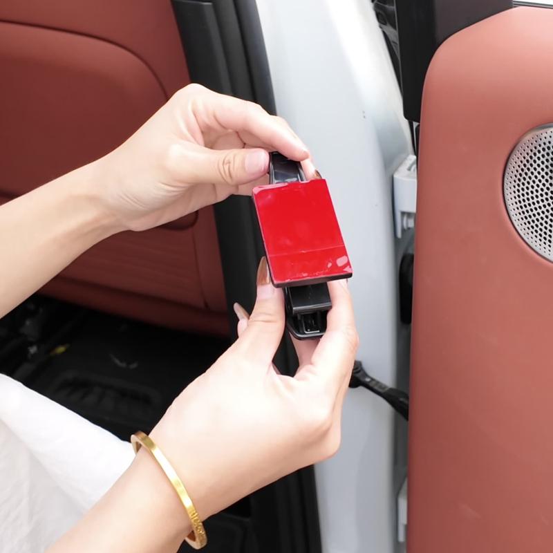 Car Storage Clip Self-Adhesive Car Umbrella Holders Trunk Storage Organizer Umbrella Mounting Bracket Interior Auto Accessories