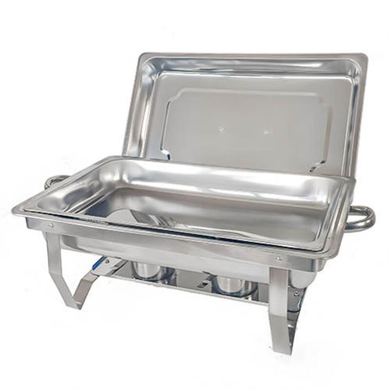 Commercial Stainless Steel Alcohol Heated Buffet Chafing Dish