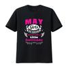 May Girl T Shirt Girls Are Sunshine Born In Birthday Month Taurus Astrology Vintage Washed Breathable Homme Graphic Stretched