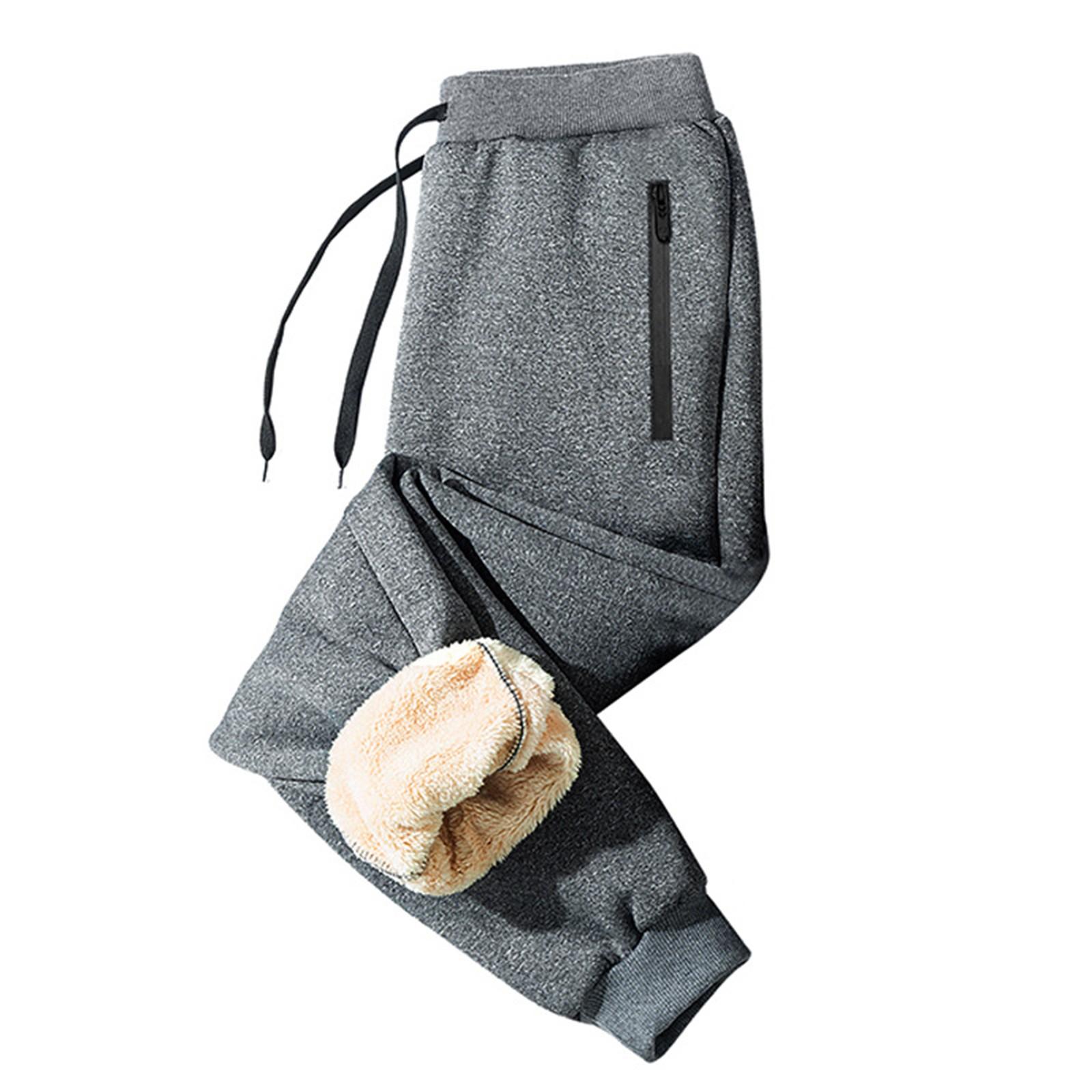 

Штаны из овечьего флиса Мужские повседневные брюки Зимние спортивные брюки Мужские брюки больших размеров Мужские брюки-мешковатые корсетные спортивные штаны XXXL