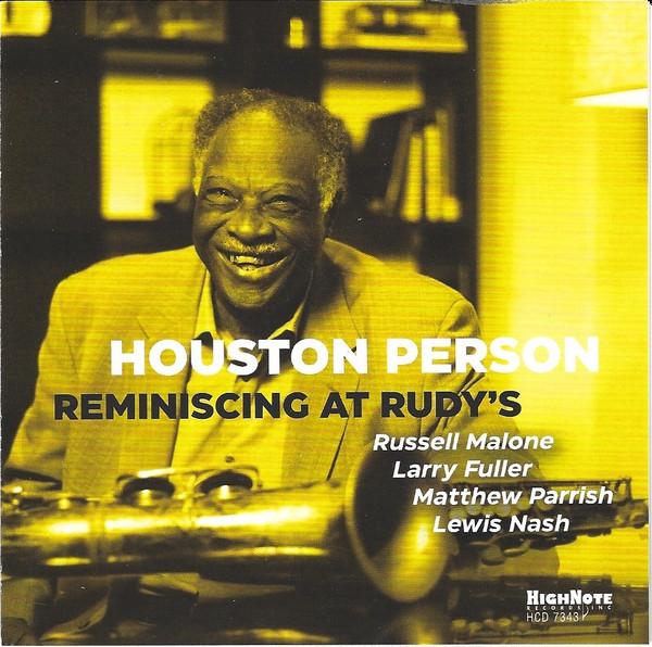 CD PERSONHOUSTON  Reminiscing At Rudys HCD7343 HIGHNOTE 2022 US Jazz Used
