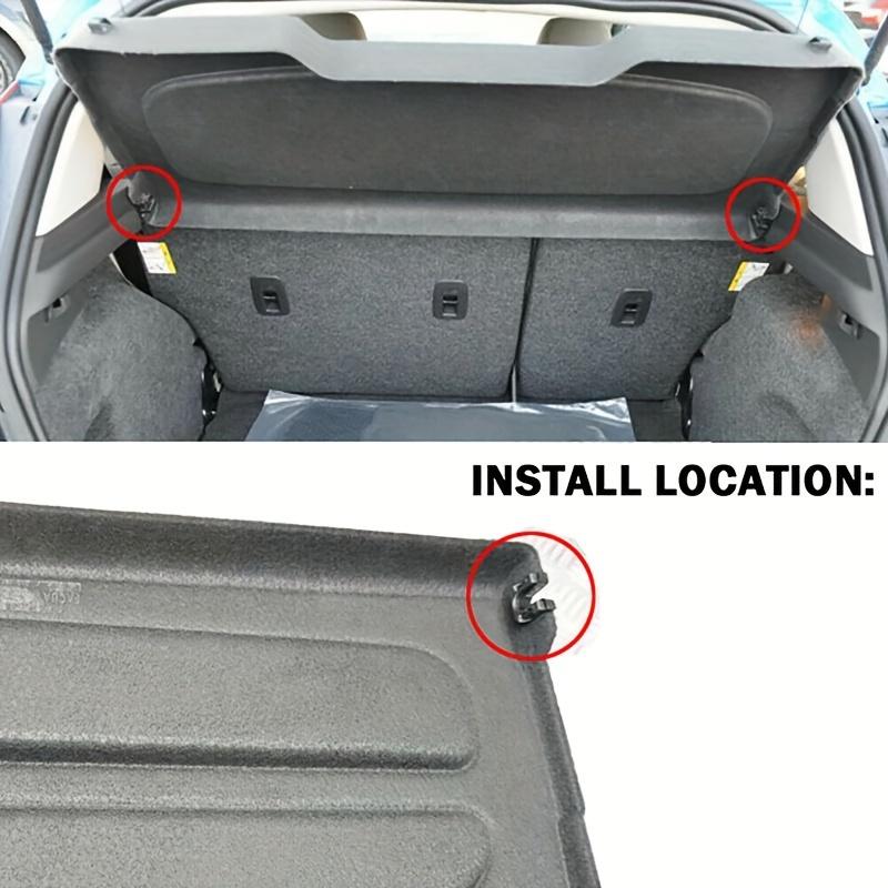 Suitable for Ford Focus 3 Mondeo MK4 Fiesta MK7 MK8 B-Max C-Max rear trunk lid wrapping rotating hinge clip bracket installation