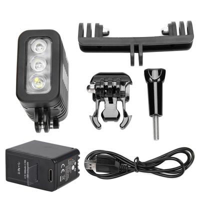 Lampe de plongée LED étanche 45 m pour caméra GoPro HERO 4 Motion