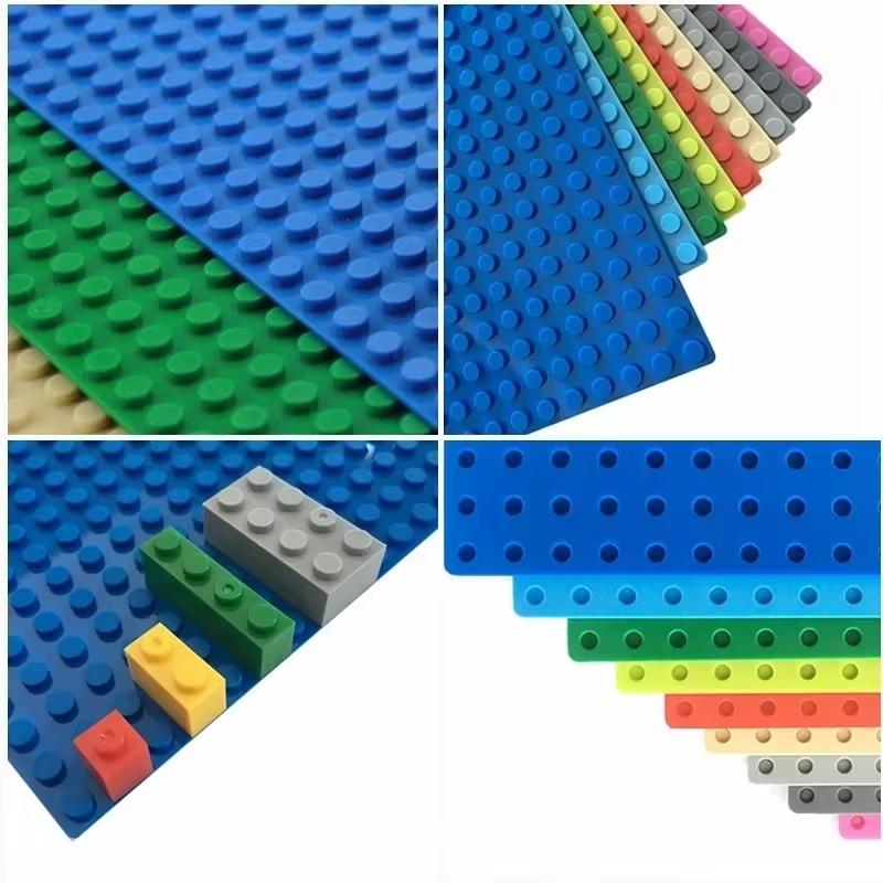 32x32x16x16 Dots Classic Base Plates MOC DIY Plastic Bricks Baseplates City Dimensions Building Blocks Figures Construction Toys