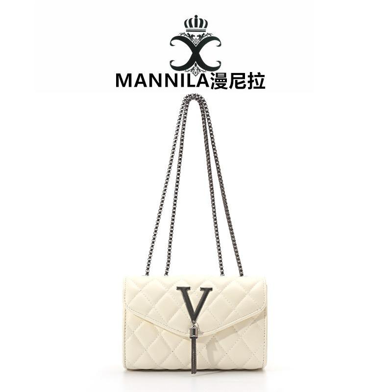 Autumn New Diamond Chain Fashionable Women's Small Square Bag Versatile Personality Portable Shoulder Messenger Bag
