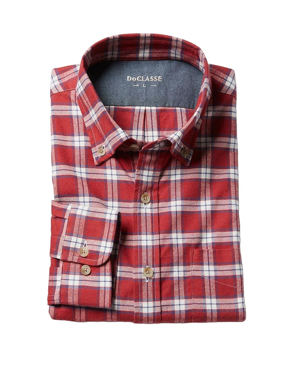 

Рубашка в клетку Doclasse Dressnel Маленький красный узор (54901)