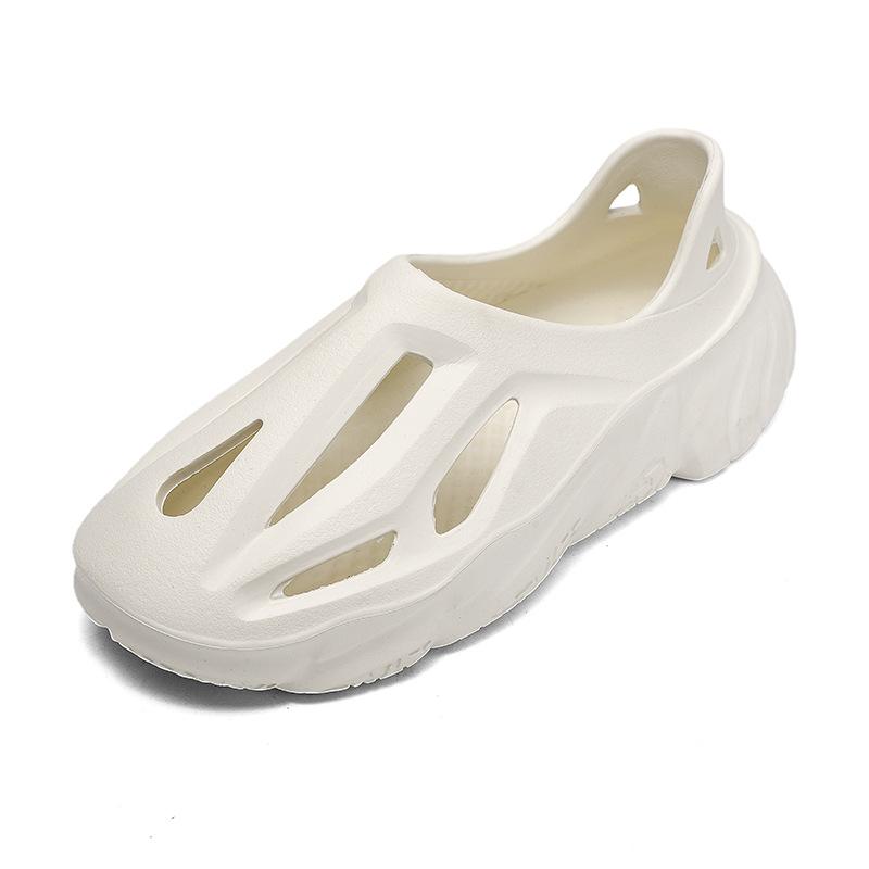 

Men s summer large size foot cover bag head drag indoor and outdoor platform sandals beach wading hole shoes 2025 45
