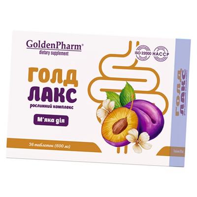 Goldlax per la normalizzazione della motilità intestinale, Gold Lax, 36 comp. (71519019)