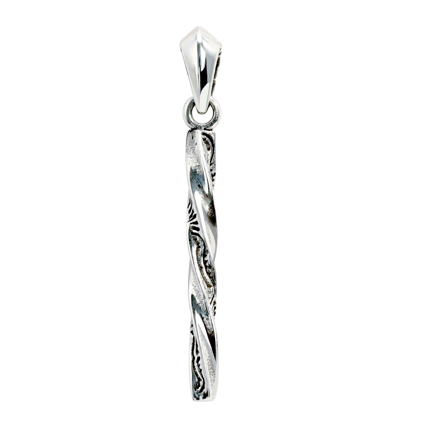 

[Sears] Pendant Top Necklace Top Stick Twist Men s Women s Silver 925 Accessory sp01-0031