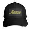 Holden Monaro Badge  Yellow On Black Baseball Cap Snap Back Hat Rugby Kids Hat Sunhat Womens Beach Visor Unisexs