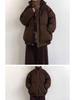 2025 Winter Unisex Retro Japanese Style Thick Warm Cotton Jacket Coat