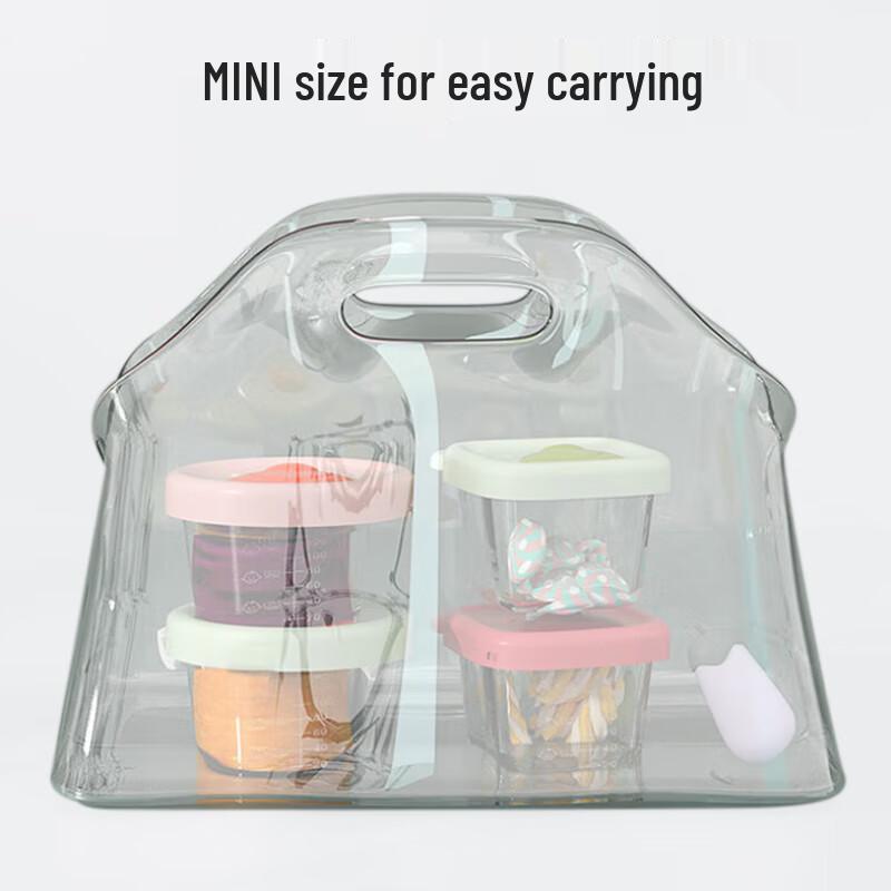 Bao Shi Baby Glas Matförvaringsbehållare Set