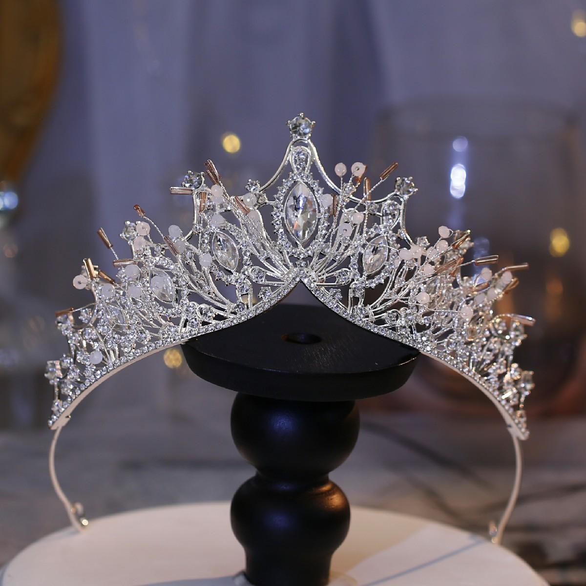 

Children s Crown Tiara Princess Girl Performance Crown Girl Birthday Crystal Headband Tiara Performance Catwalk Accessories