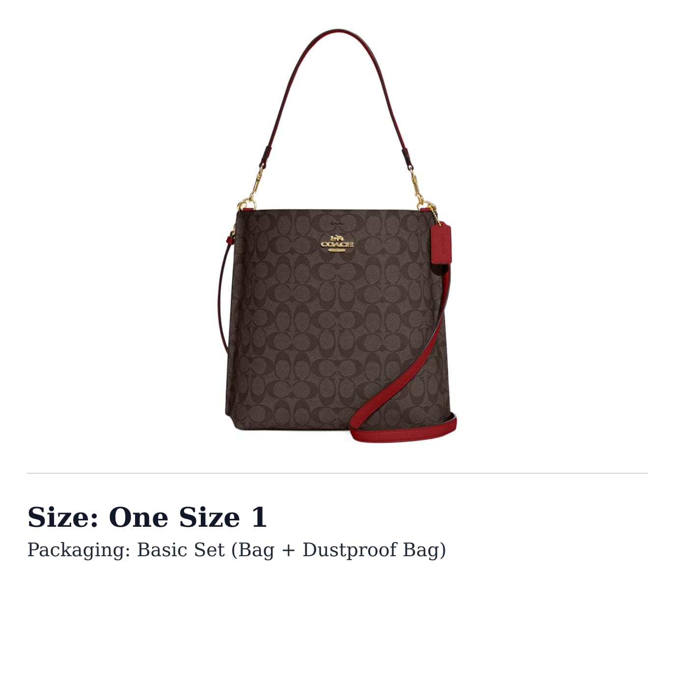 COACH Mollie Coated Canvas With Smooth