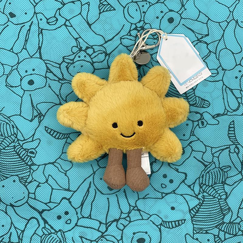 New Model JC fun Plush Toy, Small Cherry Charm, Little Turtle Plush Toy, Croissant, Little Penguin JC Bag Charm