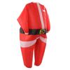 Inflatable Santa Suit Vivid Colors Battery Powered Inflator Polyester Inflatable Christmas Suit for