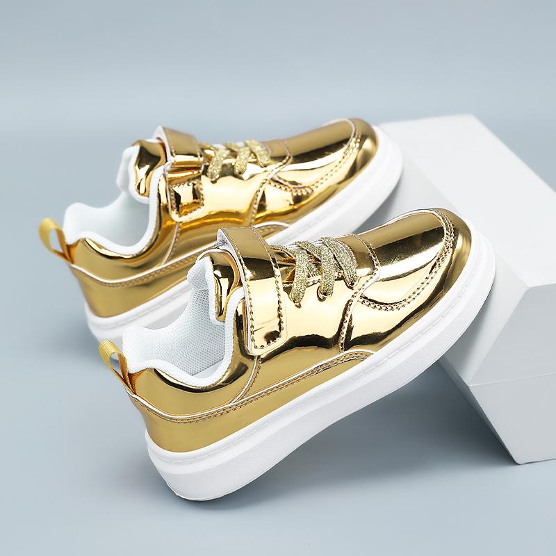 26-40 Children's Plus Size Lightweight and Fashionable White Shoes Outdoor Sports Shoes Board Shoes Casual Shoes