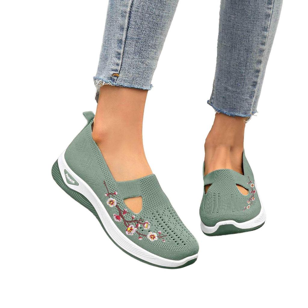 Women's Sports Shoes Hollow Sandals Mesh Casual Shoes Women's Shoes Comfortable Outdoor Sports Shoes Running Shoes