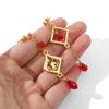 Spiel Ohrring Hu Tao Venti Kaeya Alberich Aether Cosplay Clip Ohrringe Schmuck Zubehör