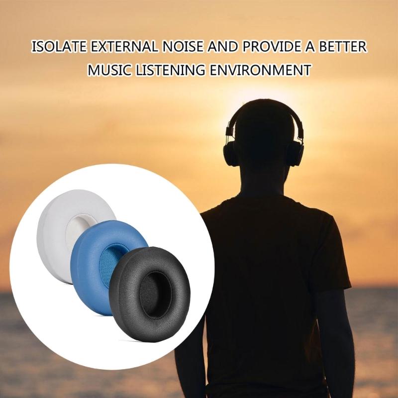 Enhances Comfort Ear Cushions for On Ear Headsets,Earpads Durability High Density Padding, Superior Sound Isolation