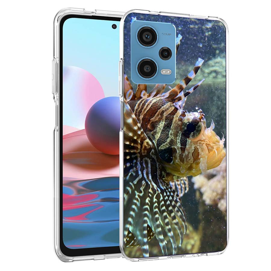 Clown Fish in the Sea or Ocean Phone Case For Redmi Note 13 12 14 15 Pro Plus 13R 11 11T 11E 11S 10 Pro 10S 9 9S Cover Cell Clea