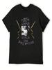 Fiona T-Shirt Lustige Kostüme Vintage T-Shirts Topping Schweres T-Shirt Für Männer