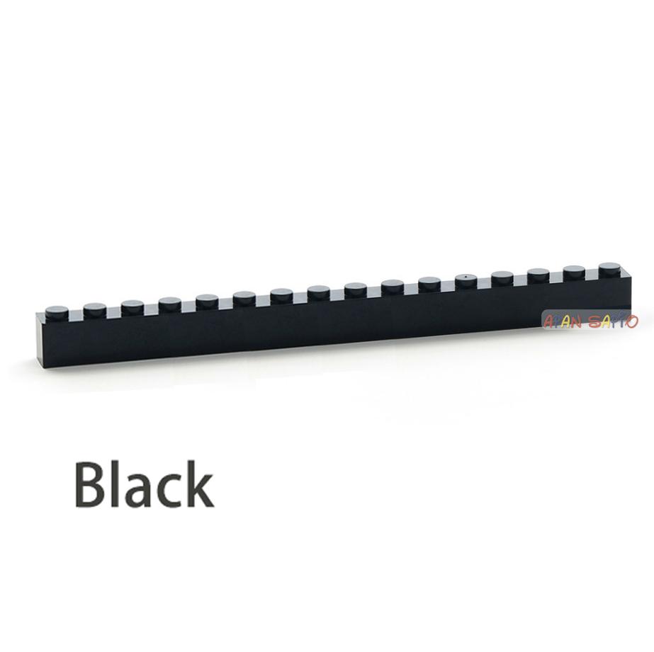 50PCS 1x16 Dots DIY Building Blocks Thick Figures Bricks Educational Creative Size Compatible With Brands Toys for Children 2465
