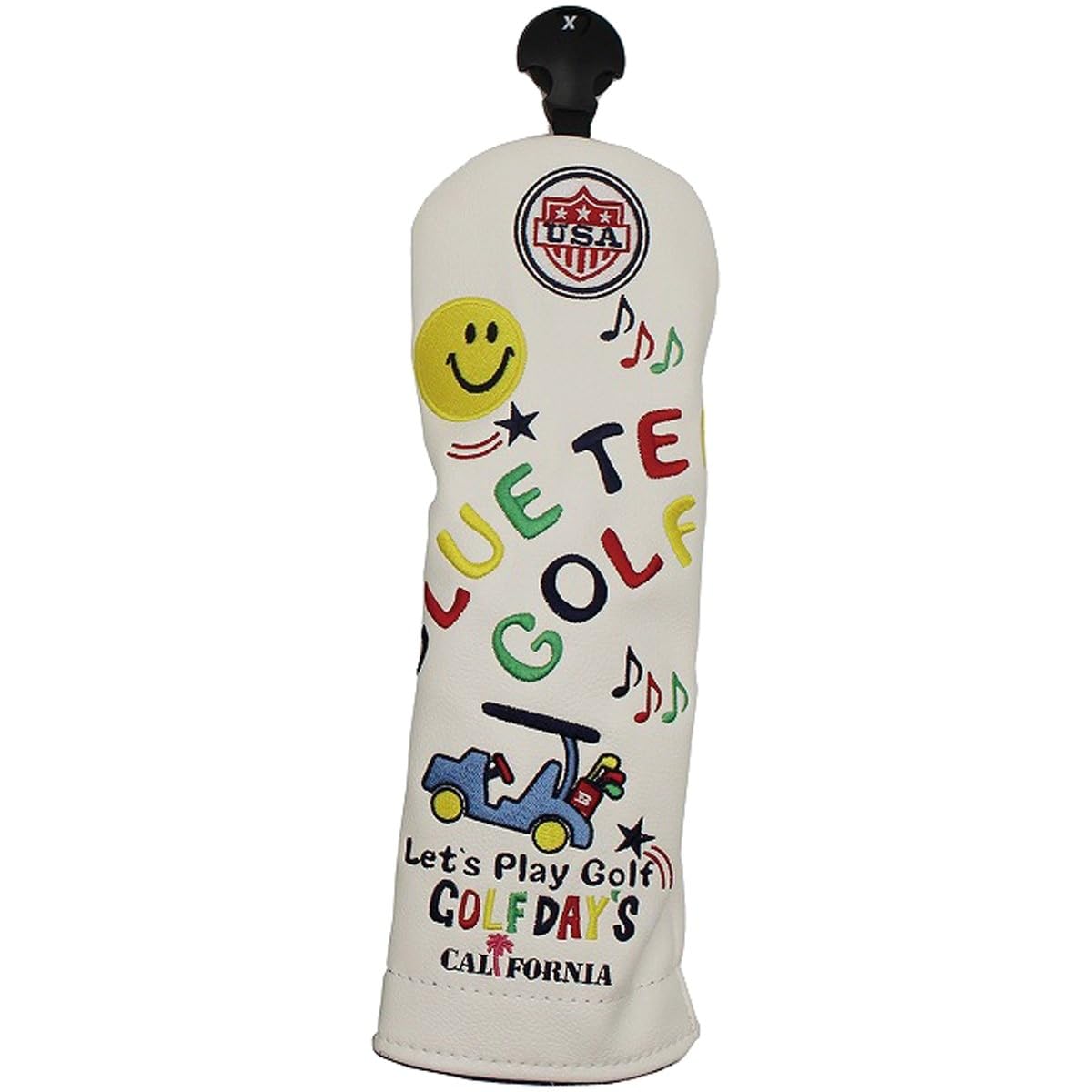 

Smile & Cart Headcover (for Utility Club) HC-012 White