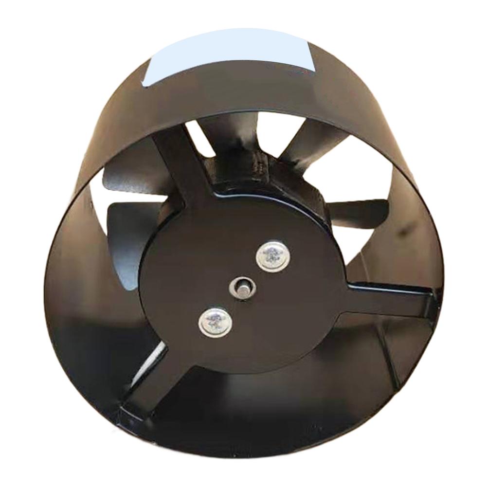 5 inch Metal Inline Duct Fan for Exhaust Applications with 450m3/h Air Volume 58Pa Total Pressure and AC220V 35W Power Input