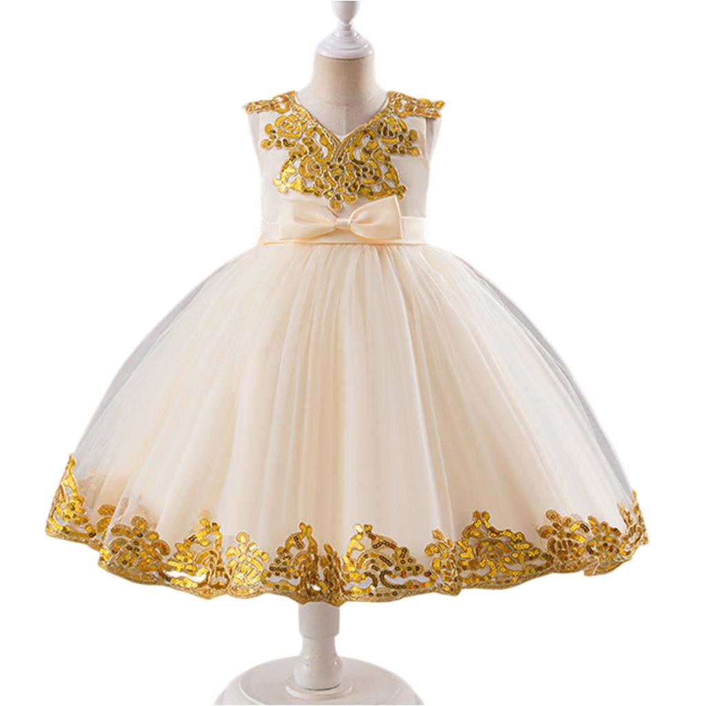 Girls Princess Gown Performance