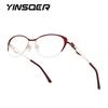 Small Cat Eye Frame Metal Women Presbyopia Fashion Design Optical Prescription Customized Anti-blue Light Computer Eyeglasses
