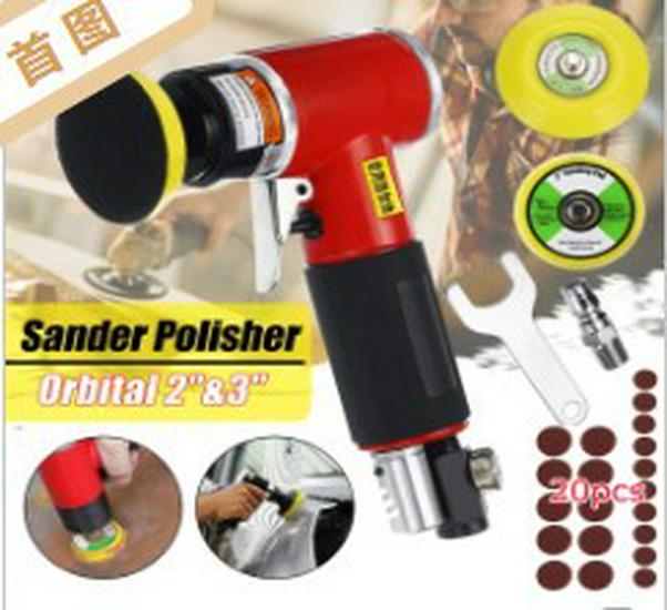 2/3-Inch Pneumatic Eccentric Sander and Polisher with Air Grinder