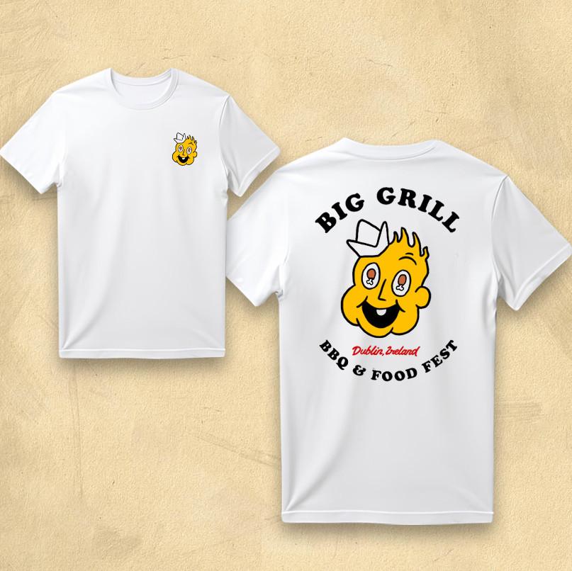 Big Grill BBQ Food Fest TShirt Unisex Official Event Merch Unisex T-Shirt XXXL